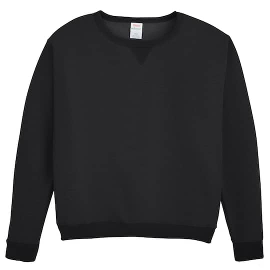 Hanes EcoSmart Women's Sweatshirt in Ebony | Medium | Michaels®